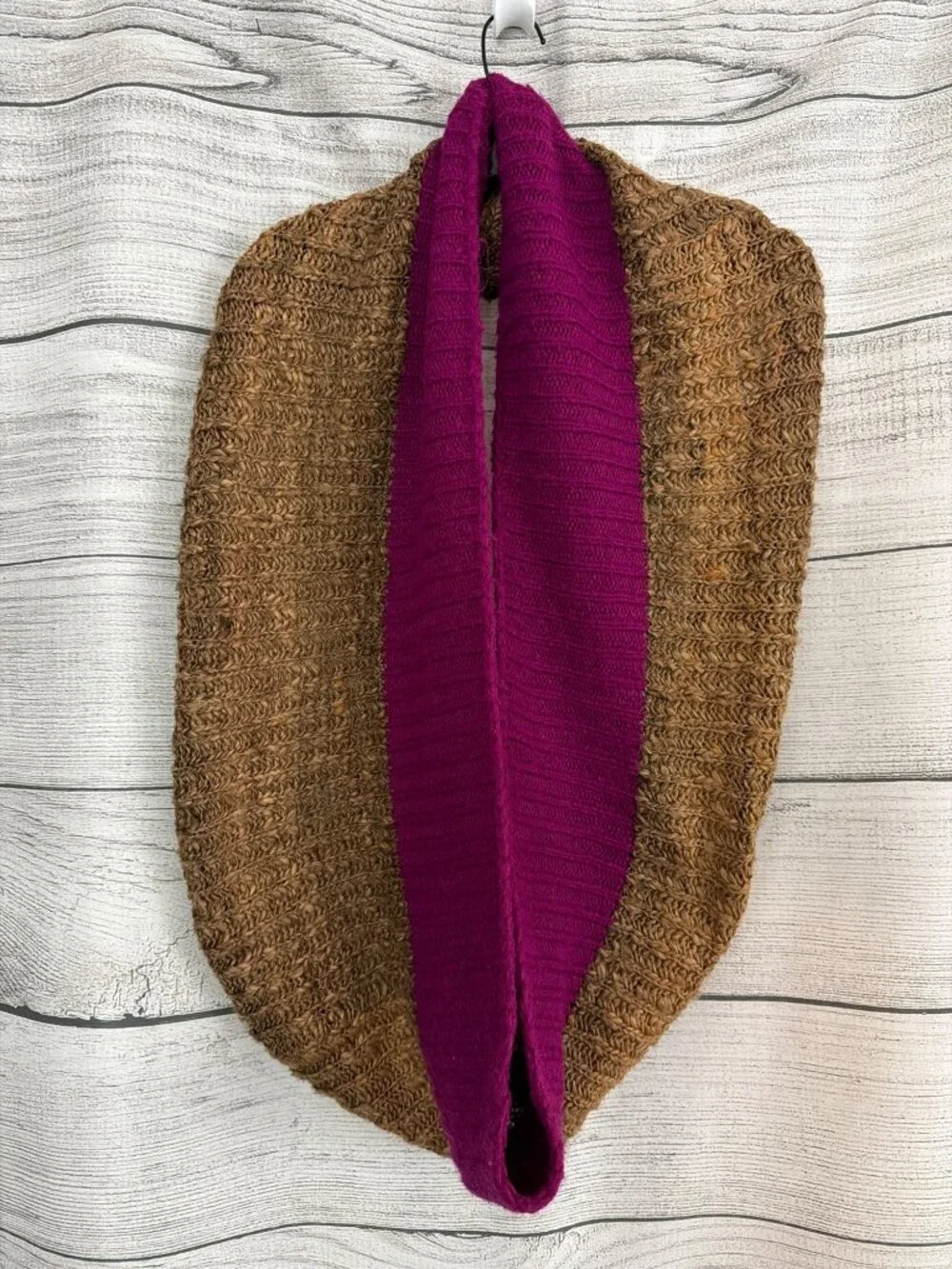Free People Textured Knit Infinity Scarf